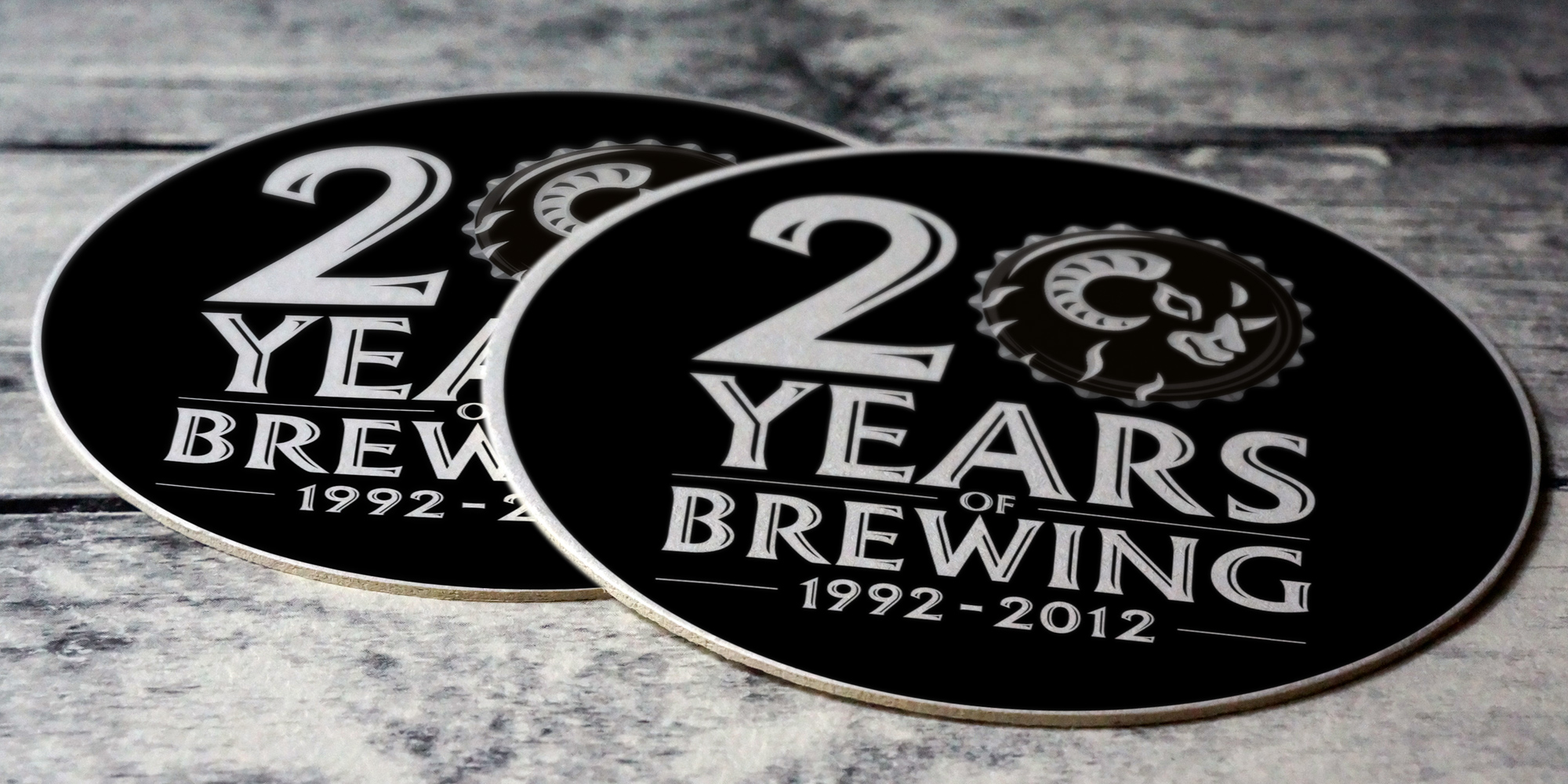 Black Sheep 20 Years Coasters