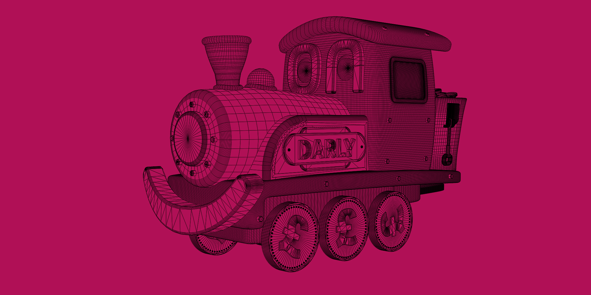 Darly-Train Wireframe first